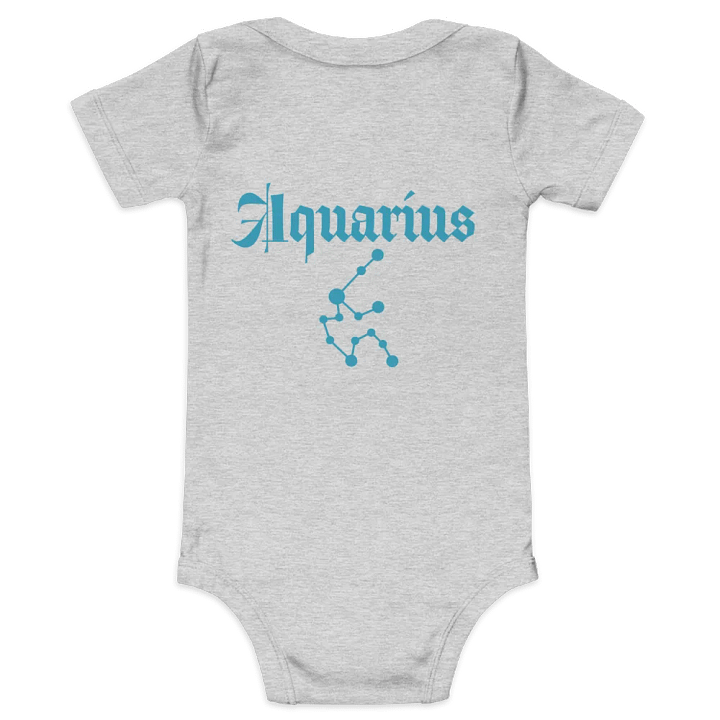 Globetrotting Aquarius Baby Onesie product image (11)