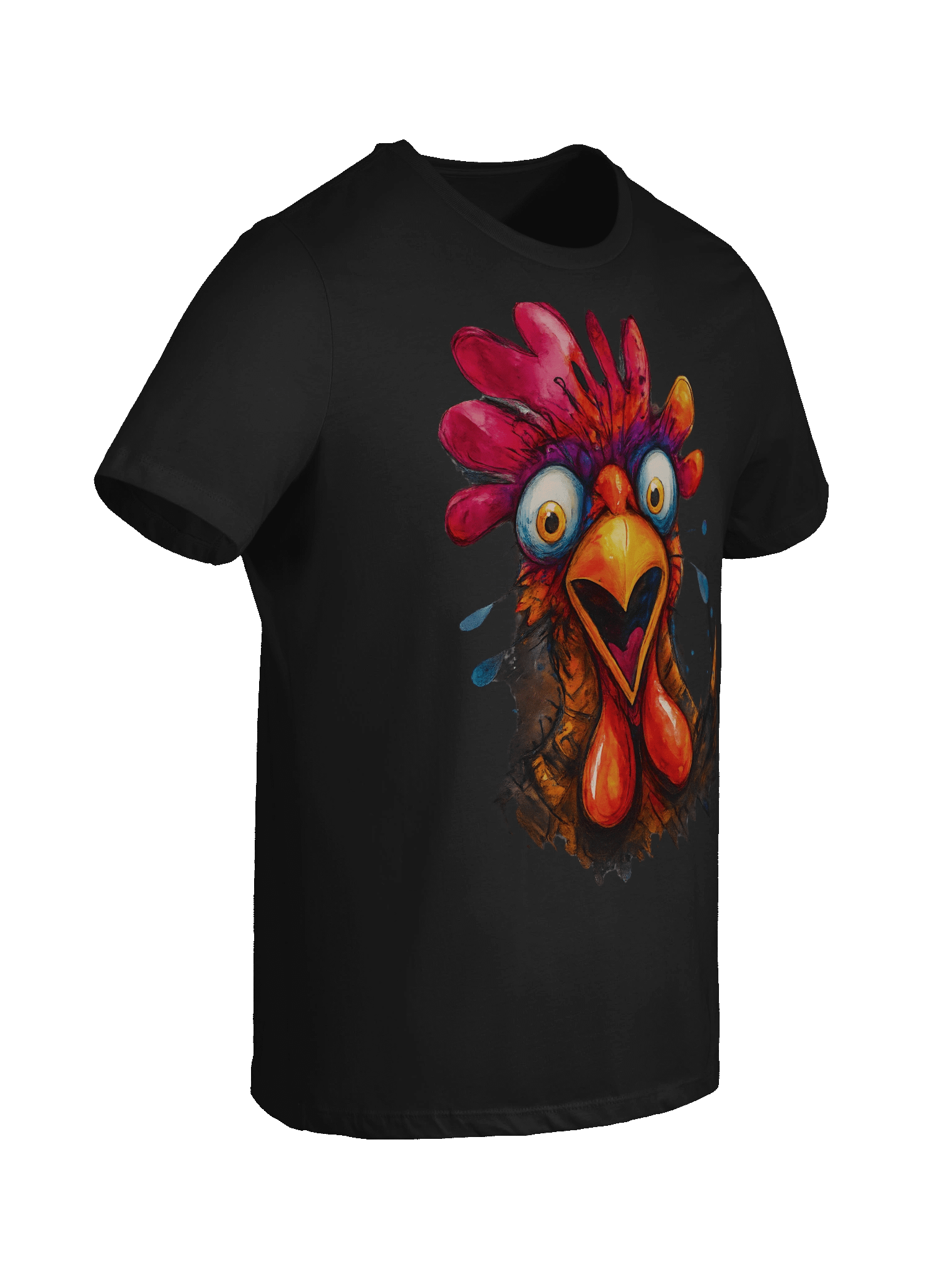 Surprised Rooster Women's Relaxed-fit T-Shirt product image (62)