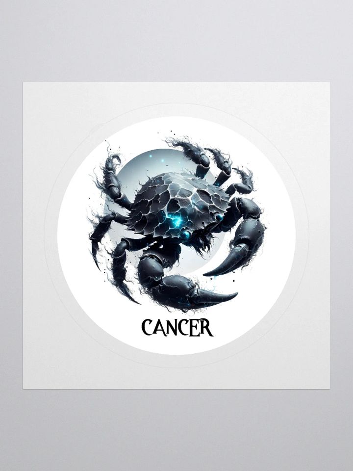 Mythical Cancer Zodiac Round Sticker product image (3)