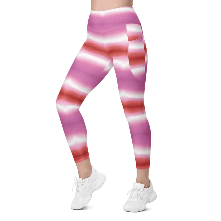 Sunset Stripe Leggings product image (9)