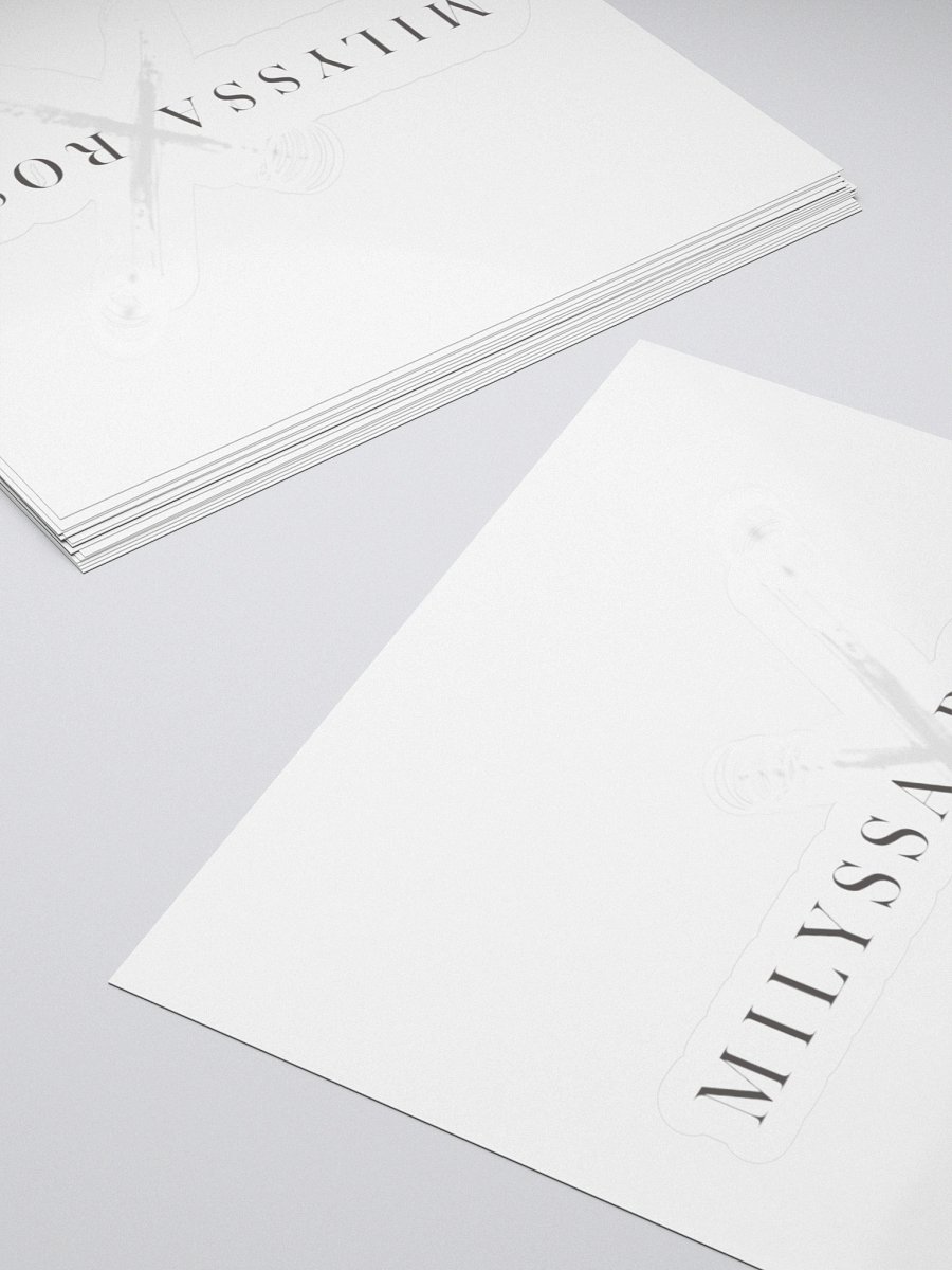 Official Milyssa Rose Logo Sticker product image (13)