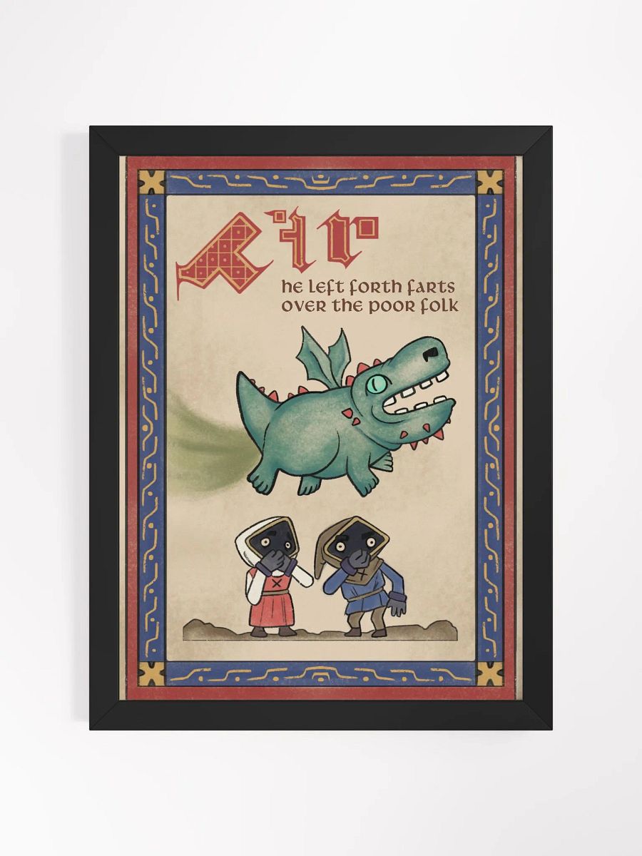 Puff Framed Poster product image (1)