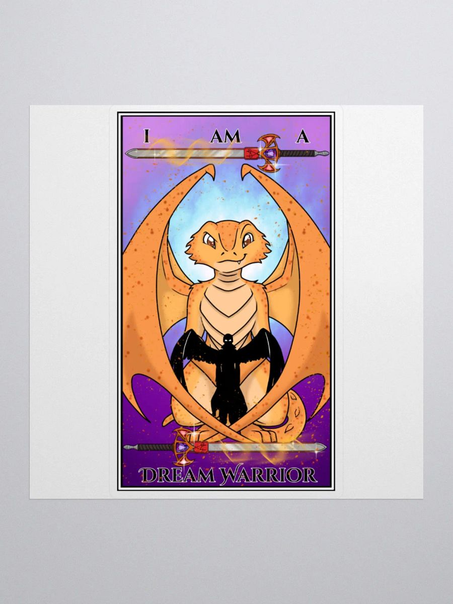 Day of the Dragon Tarot Card Sticker product image (3)