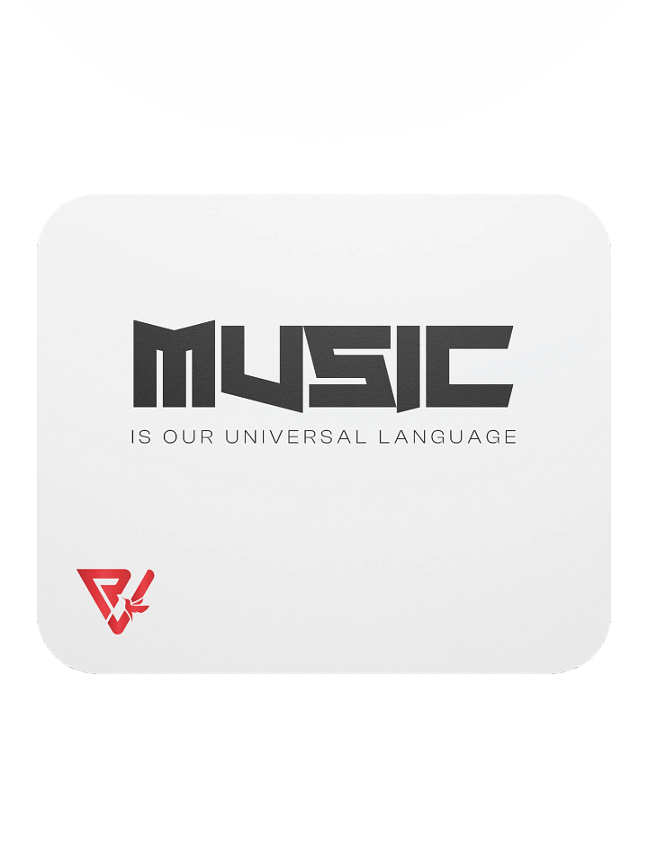 Music is Our Universal Language” Mouse Pad product image (2)