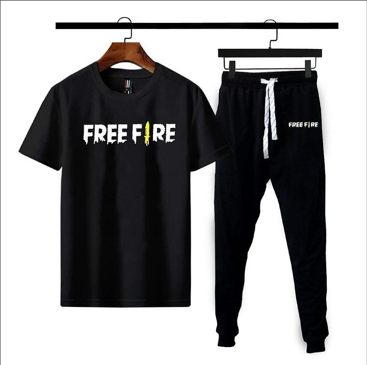 2 Pcs Men's Polyester Printed Co-ord Set product image (1)