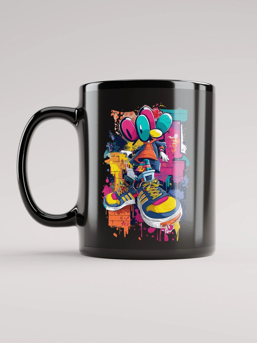 Graffiti Street Art Black Glossy Mug product image (11)