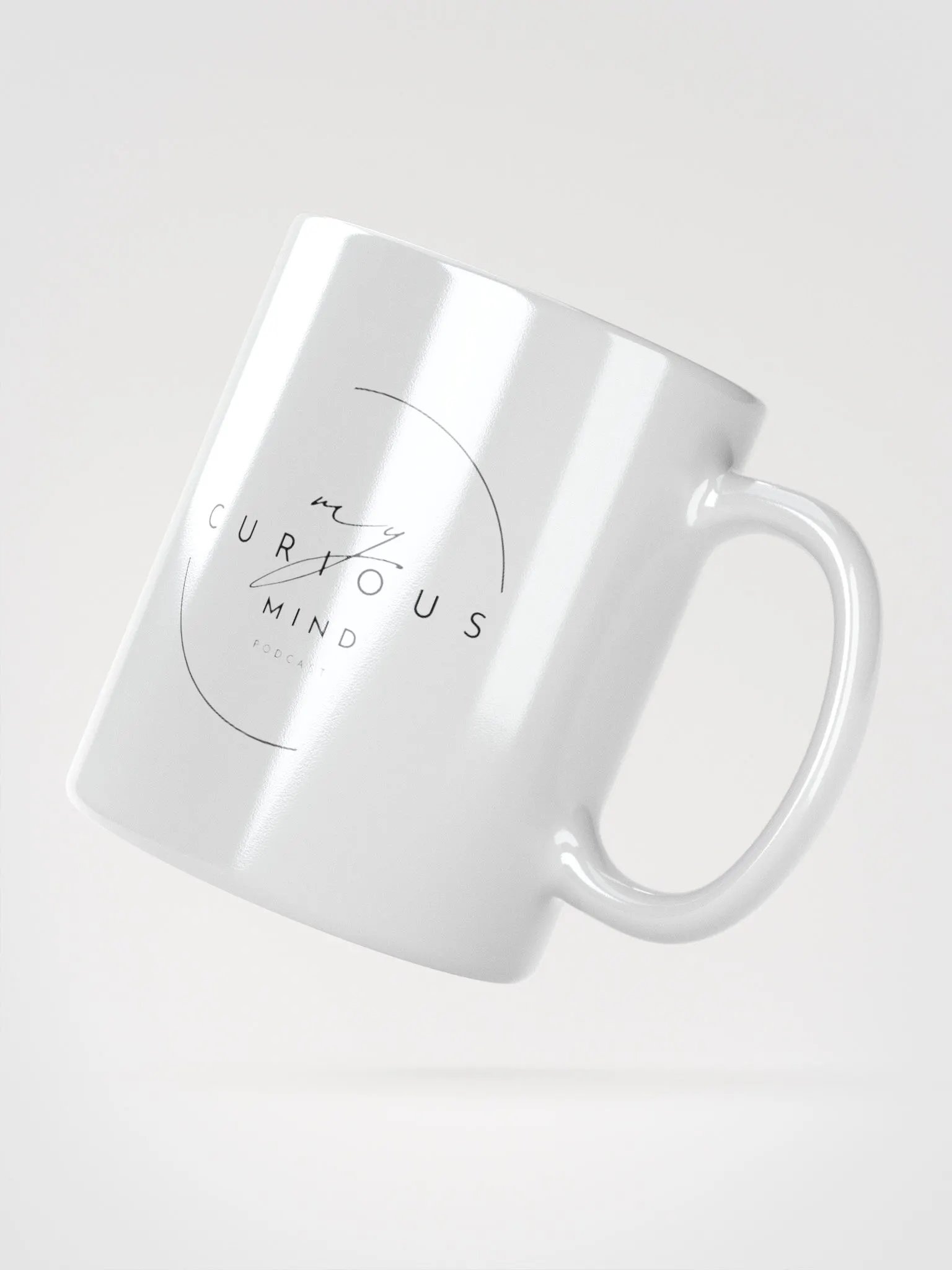 My Curious Mind Podcast - Stay Curious Coffee Cup product image (3)