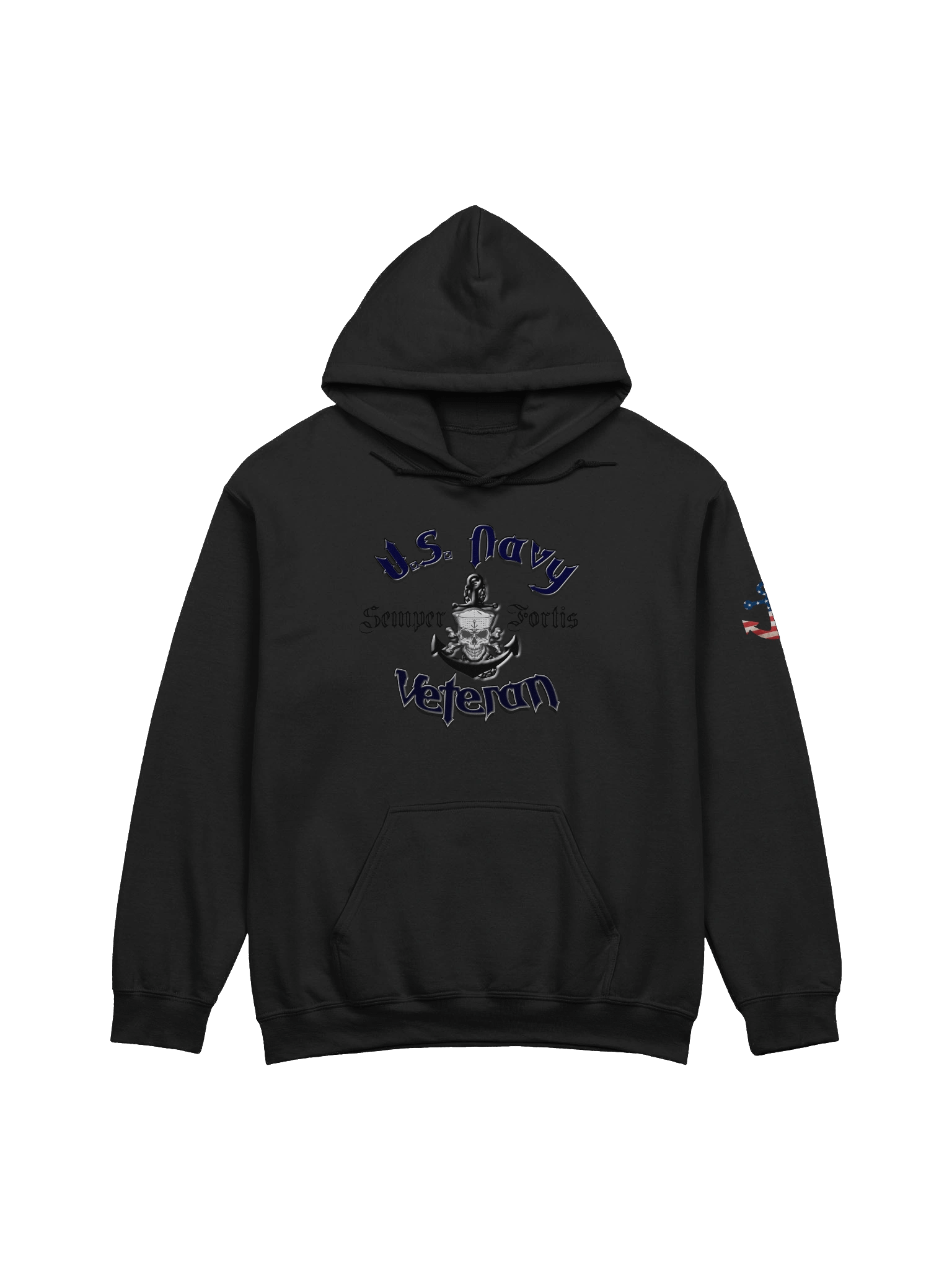Patriot's Pride Anchor Hoodie (U.S. Navy Veteran) product image (4)