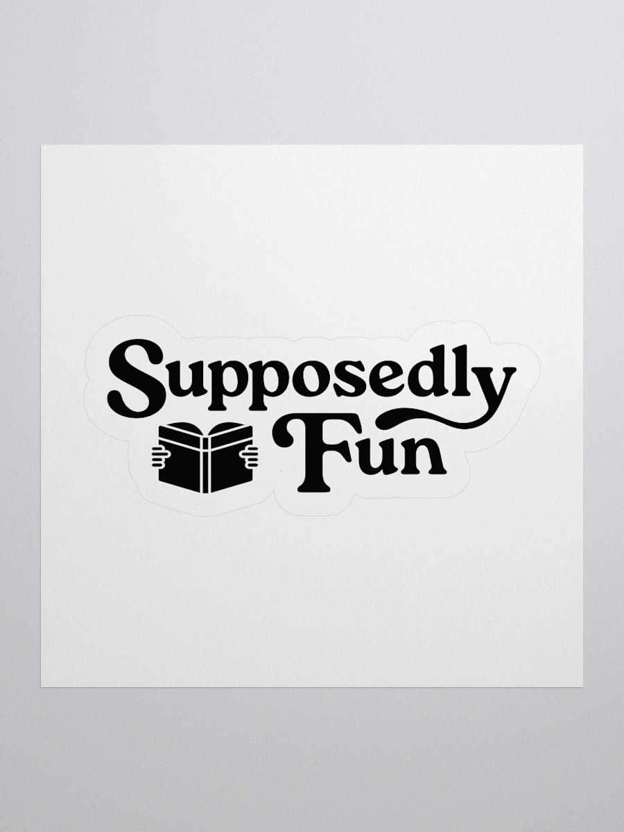 Supposedly Fun Sticker product image (2)