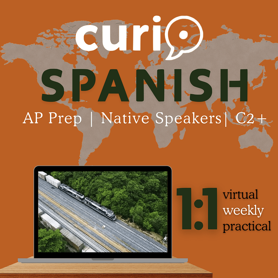 CurioSpanish AP Prep: Advanced Spanish for College Readiness product image (1)