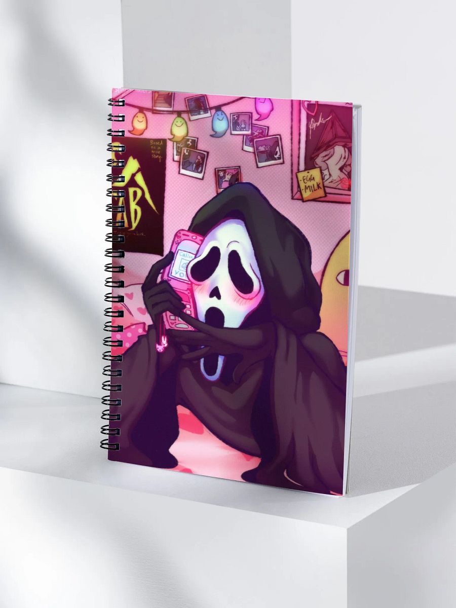On the Phone Spiral Notebook product image (4)