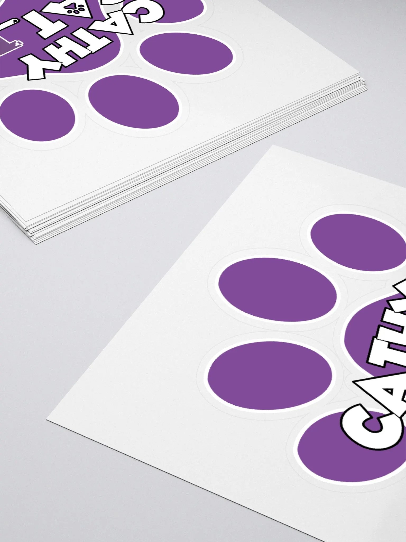 CathyCat_TV Logo Sticker product image (4)