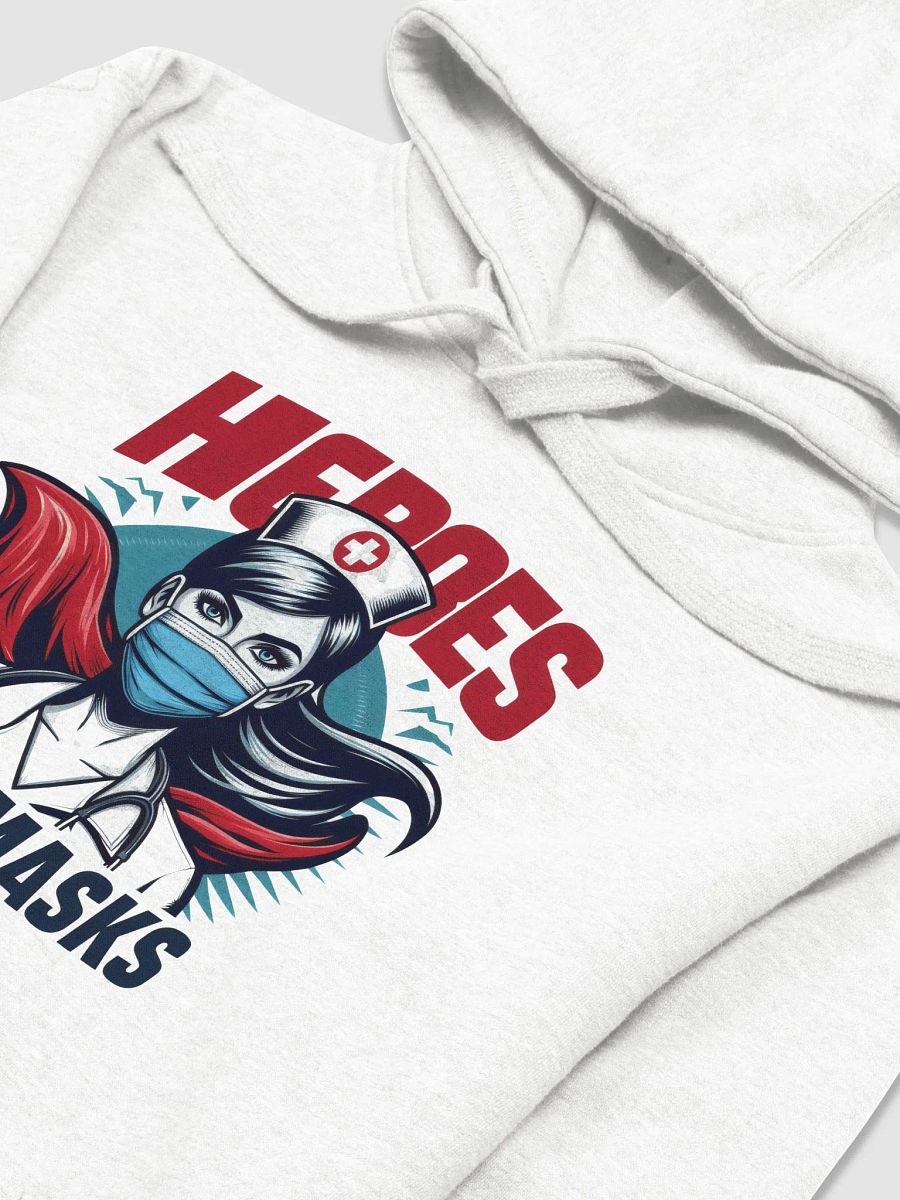Heroes Wear Masks Illustrated Hoodie product image (13)