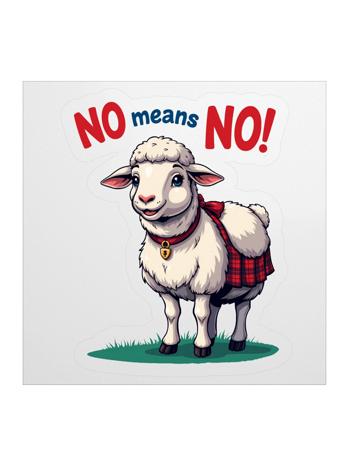 Empowerment Sheep Kiss Cut Stickers product image (2)