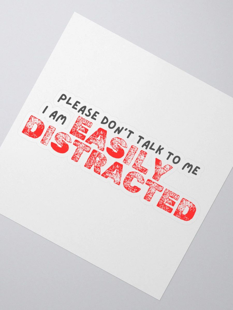 SubClub Easily Distracted Sticker product image (2)