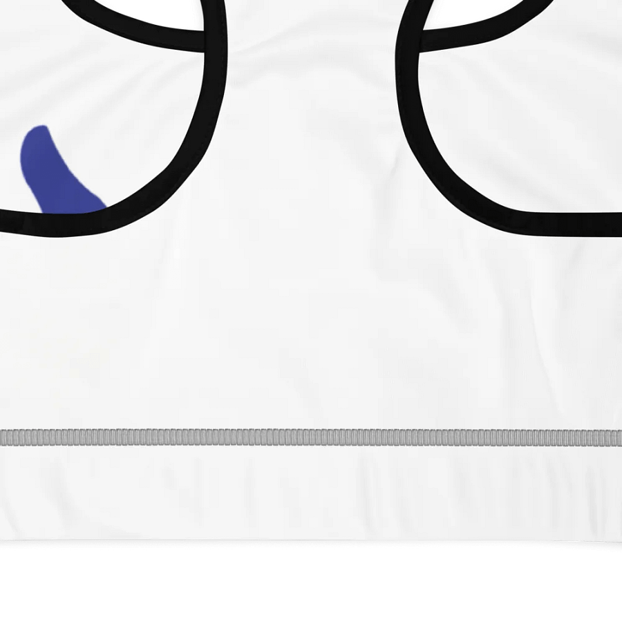 I Like CP, Red Blue On White Ladies Bra product image (5)