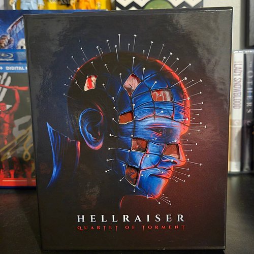Latest addition to the collection. Haven't seen all of the sequels, so now is the perfect time to start. #Hellraiser #cliveba...