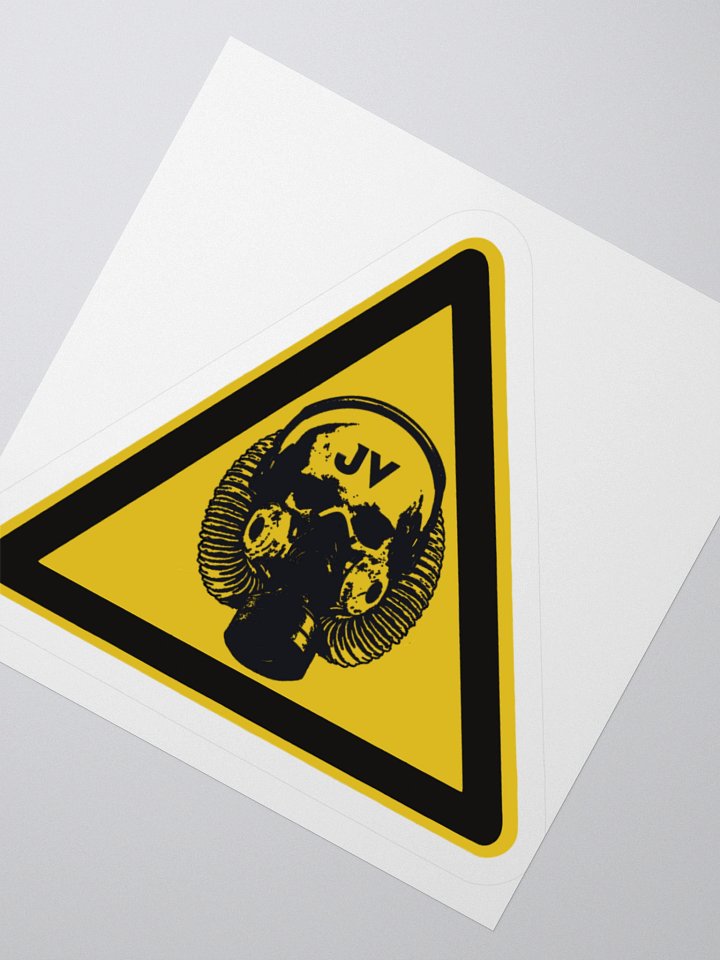 JOE VIRUS CAUTION STICKER product image (4)