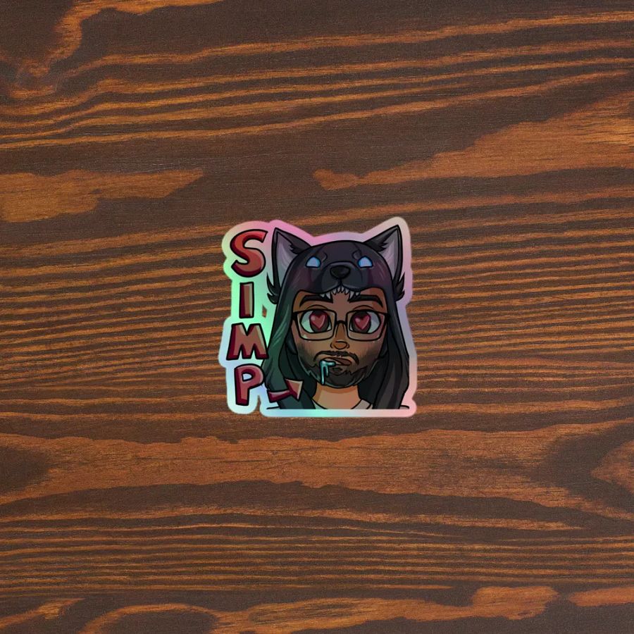 Simp Emote Sticker product image (3)