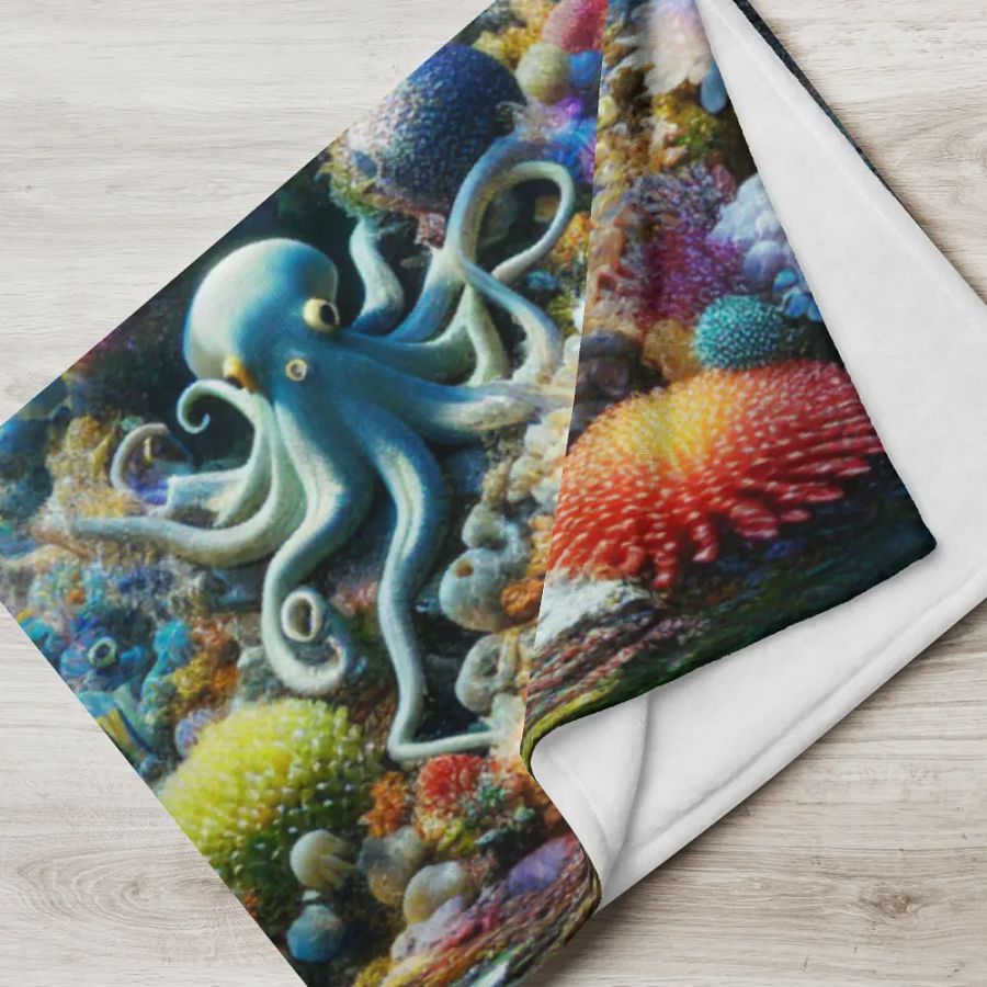 Under The Sea Throw Blanket product image (5)
