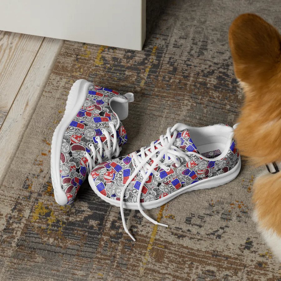Sticker-Bomb Women's Athletic Shoes product image (6)