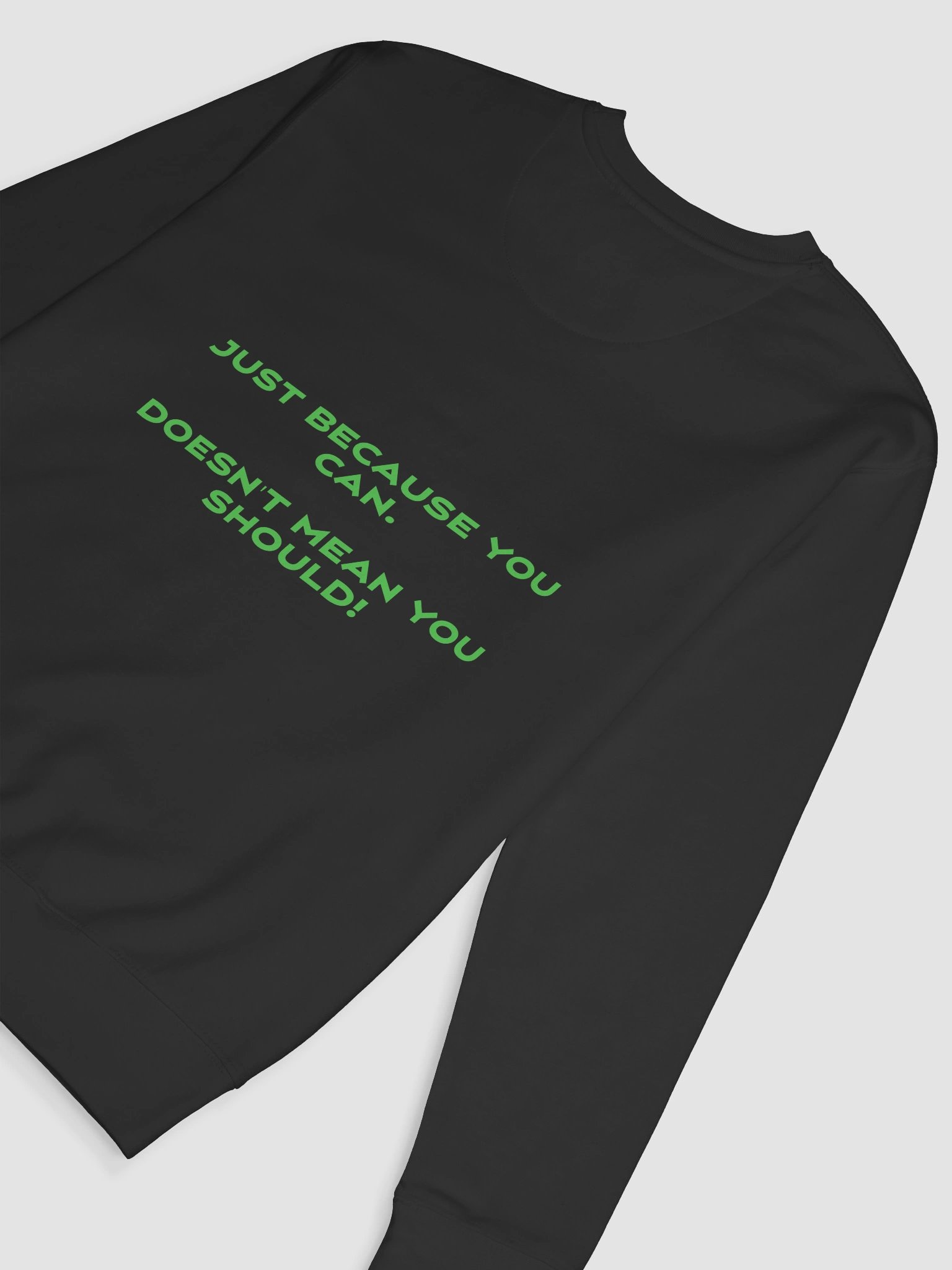 Bold Green Statement Sweatshirt product image (71)