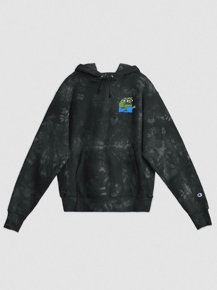 Confused Frog Tie-Dye Hoodie product image (1)