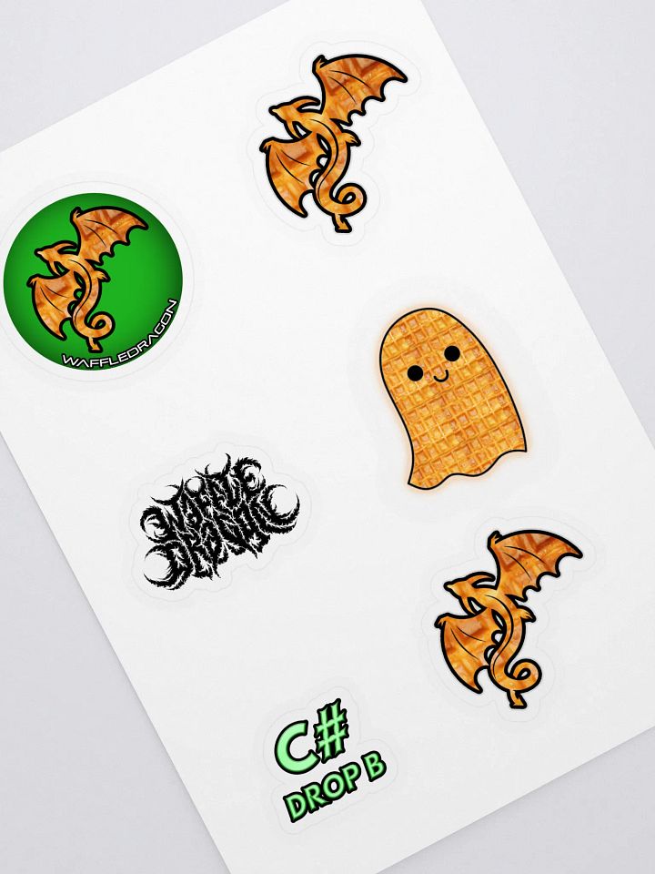 Waffle Sticker Set product image (1)