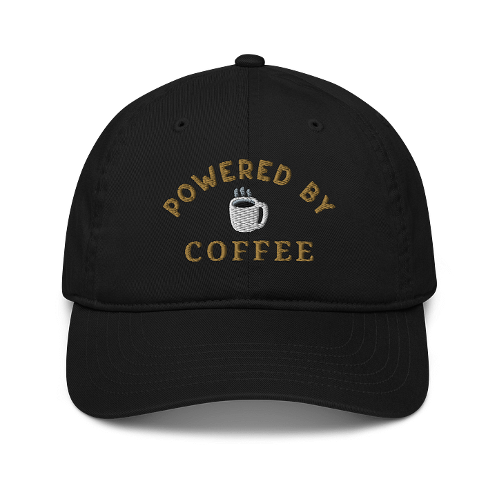 Coffee-Powered Organic Dad Hat product image (1)