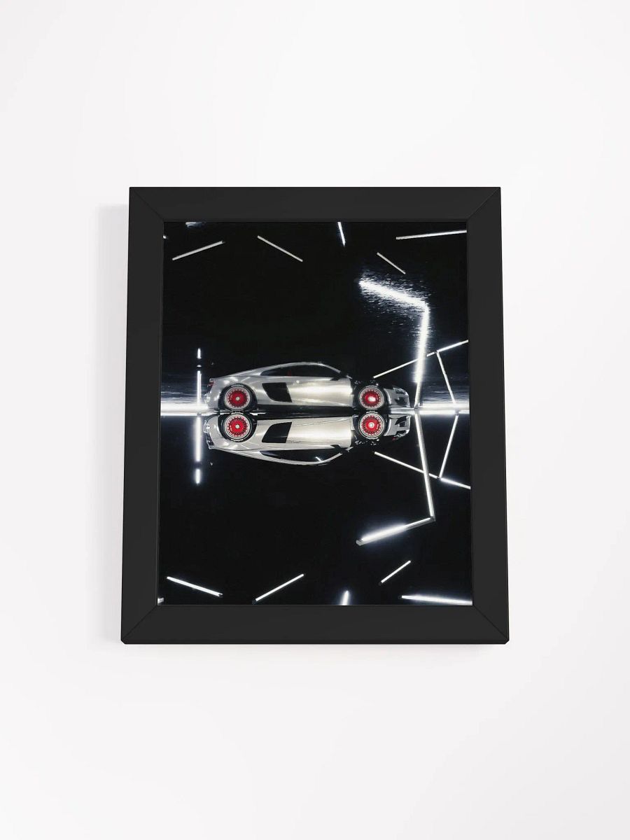 Reflective Speed: Framed Poster product image (1)