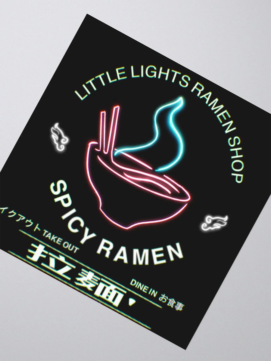 Little Light Ramen Shop Stickers product image (7)