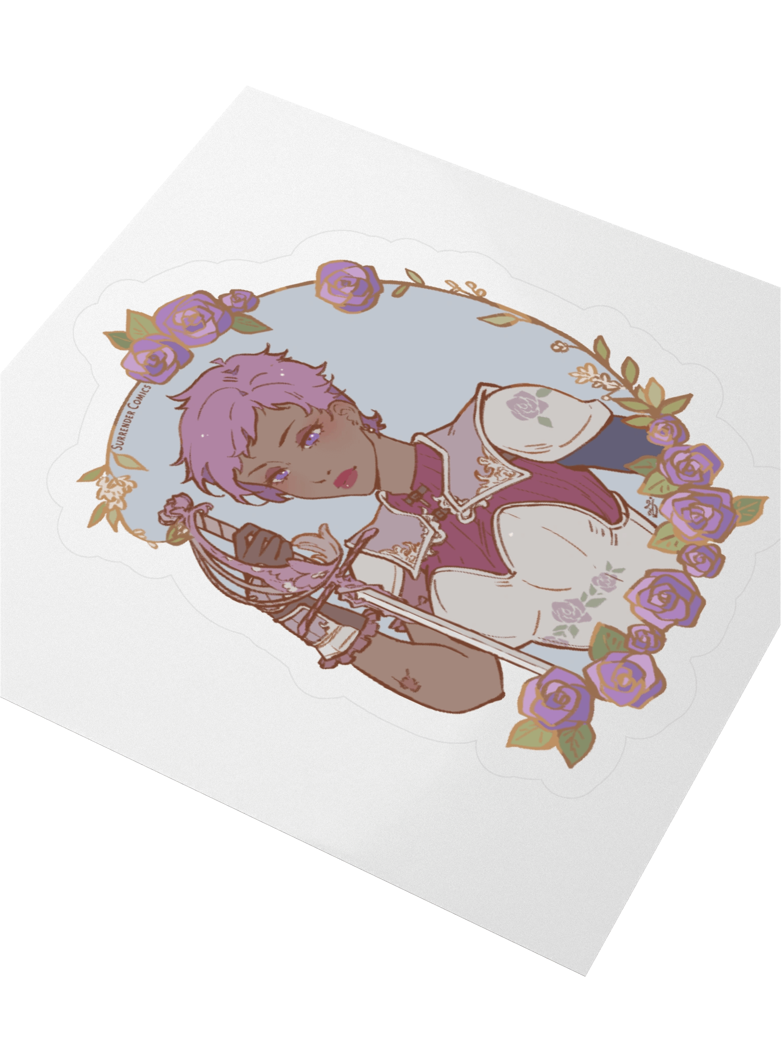 Strength of a Rose Sticker - Ransomed Wings product image (3)