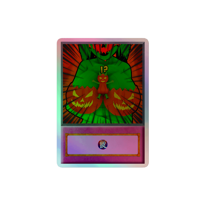BOOBA TRAP CARD! Holographic Sticker! product image (2)