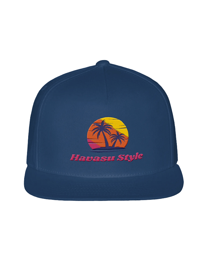 Havasu Style Sunset Flat Bill Snapback product image (1)