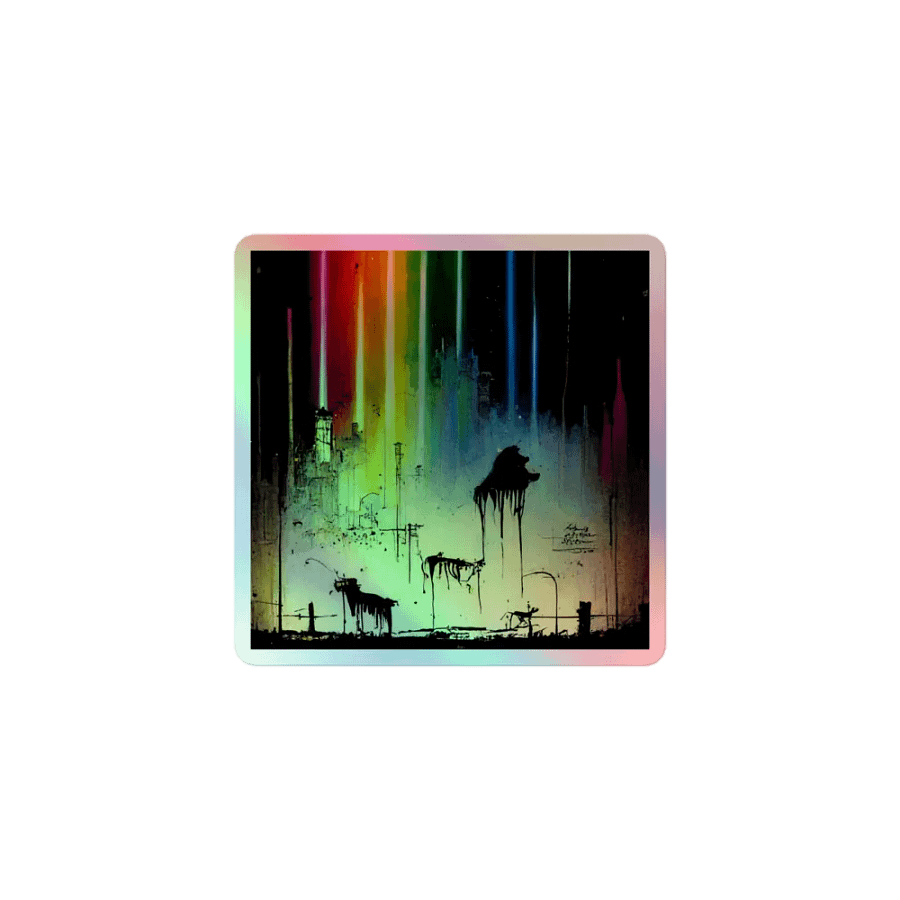 Dreamlike Spectrum Holographic Sticker Set product image (1)