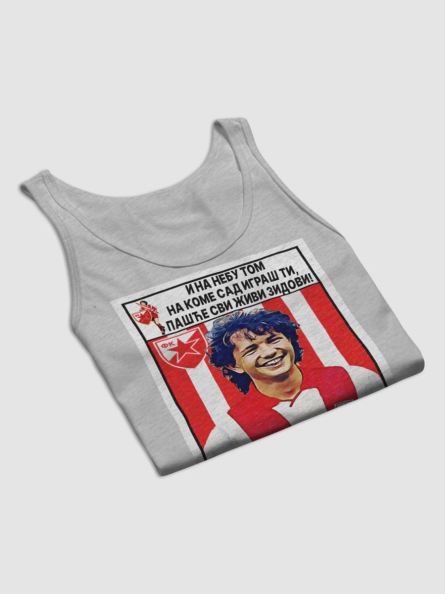 Siniša Mihajlović (FK Crvena Zvezda) #5 Bella+Canvas Jersey Tank product image (39)