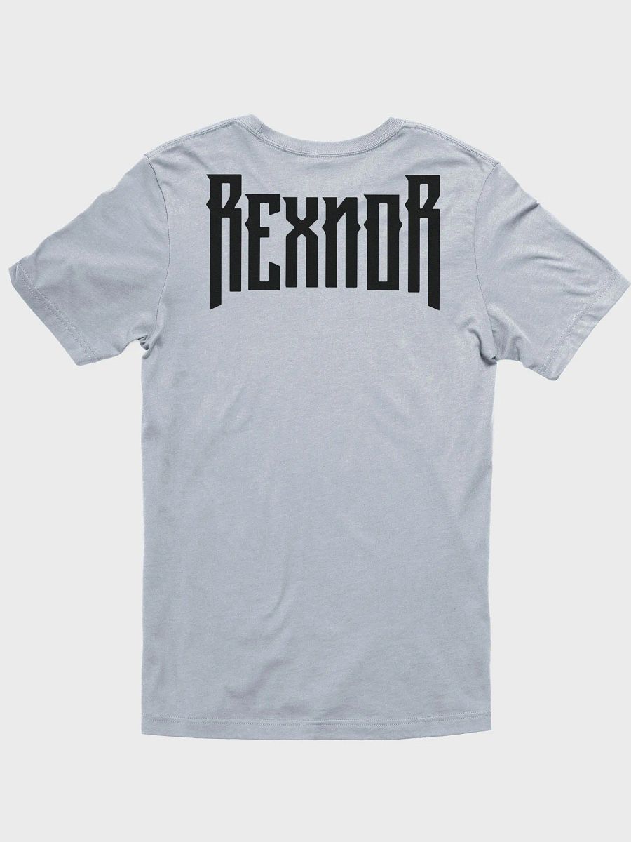 REXNOR Berserker T-Shirt (Black Logo + Text) product image (2)
