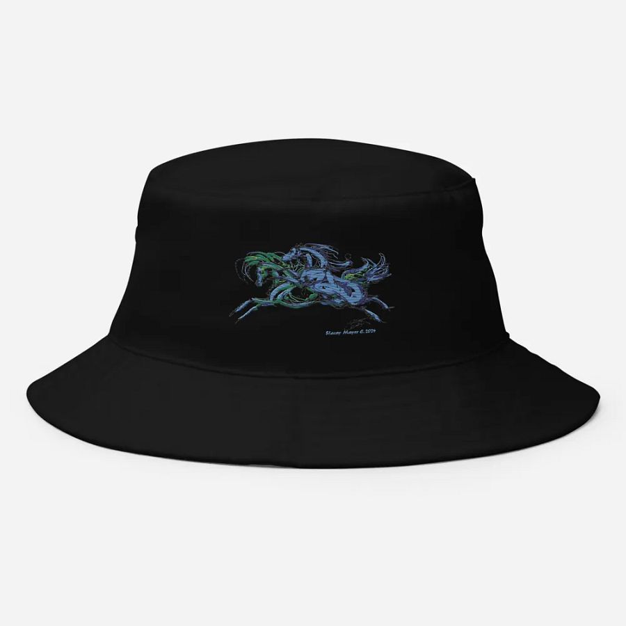 Galloping Arabian Horses Bucket Hat product image (10)