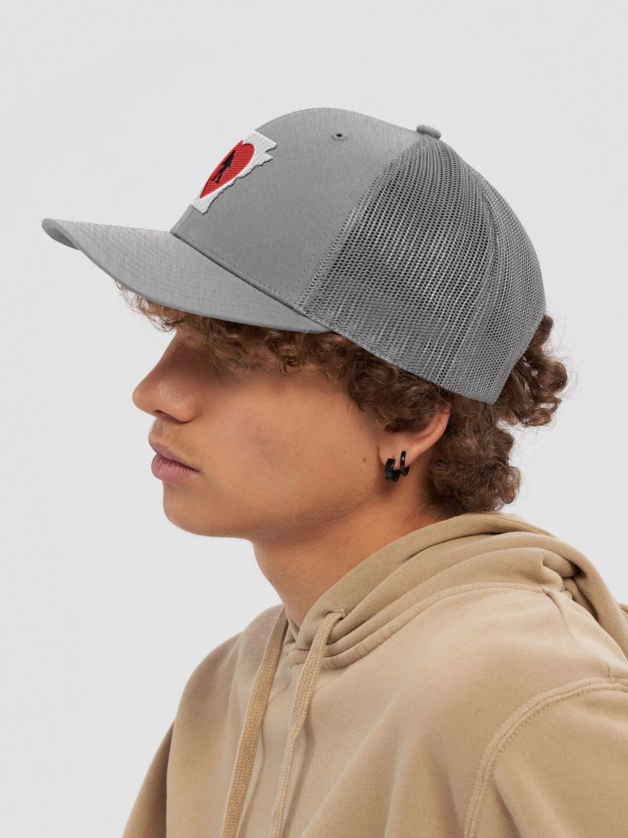 I love Arkansas and Bigfoot Richardson snapback Trucker Hat product image (7)