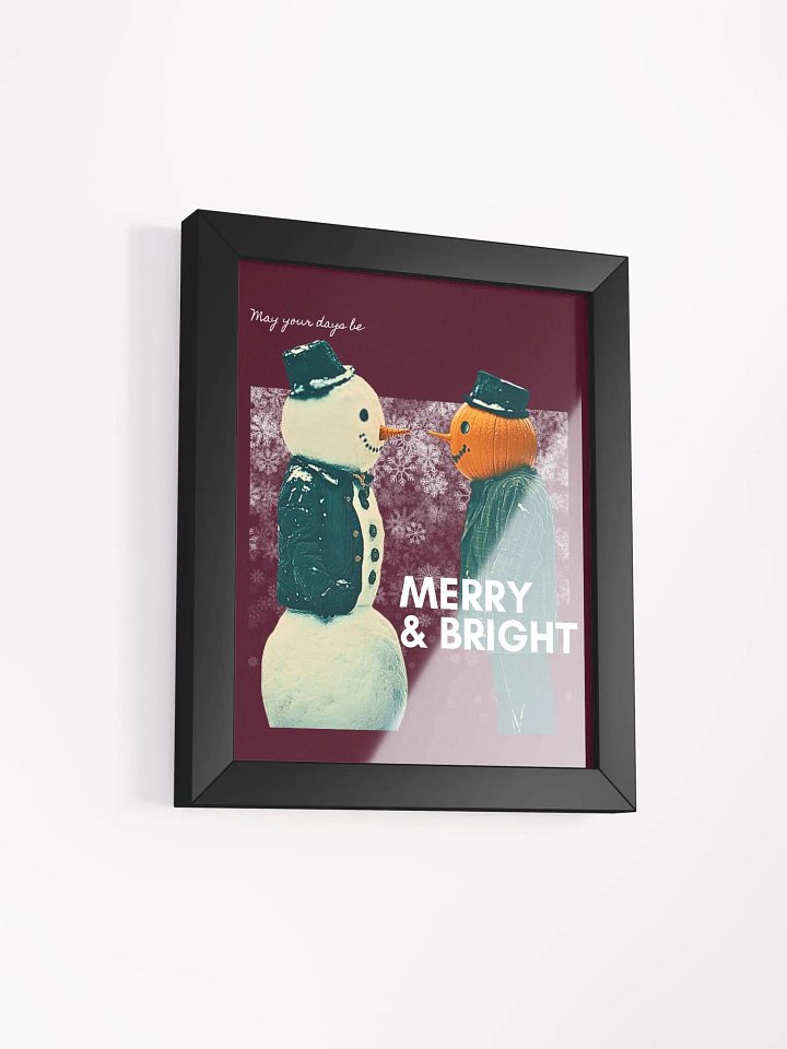 Merry and Bright Spooky Framed Picutre product image (50)