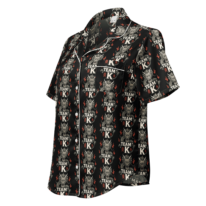 Team K China Women's Short Sleeve Pajama Top product image (1)