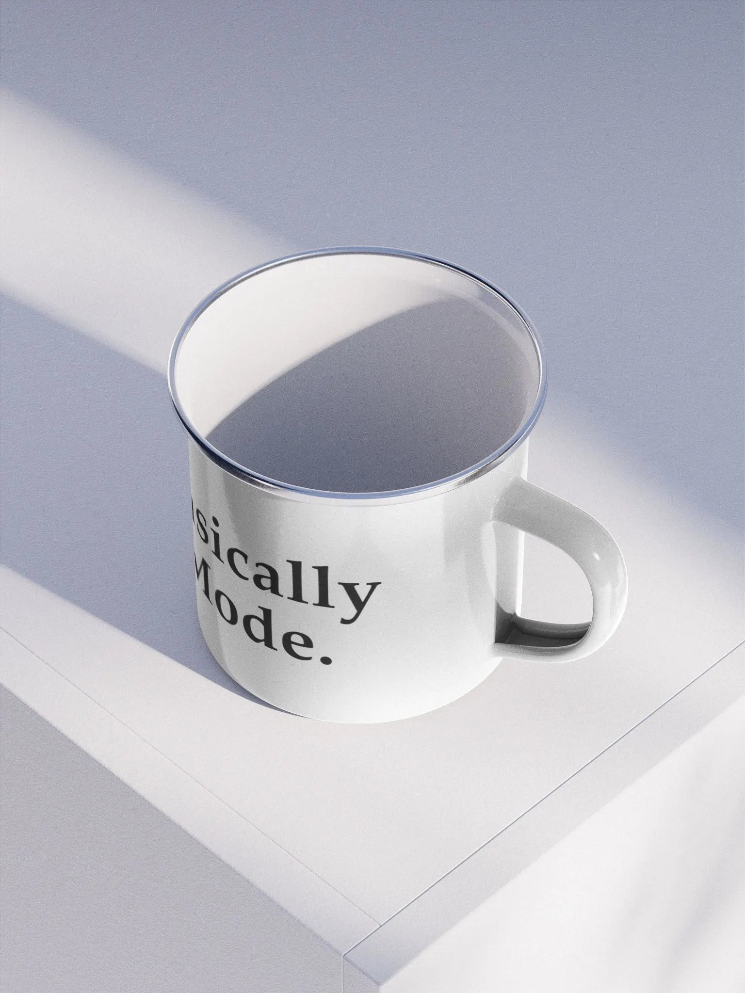 Go Mode Enamel Mug product image (3)
