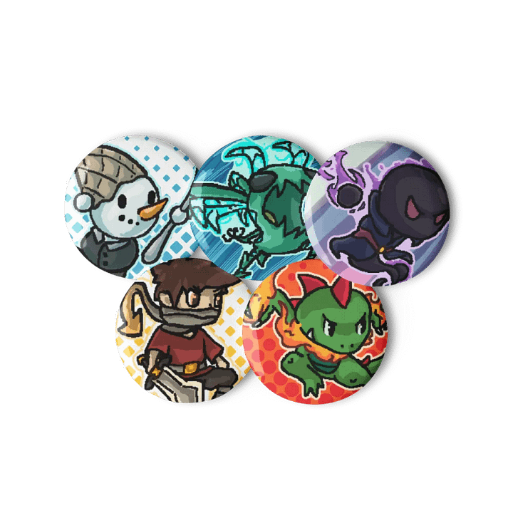 SFrT Main 5 Character Pins product image (1)