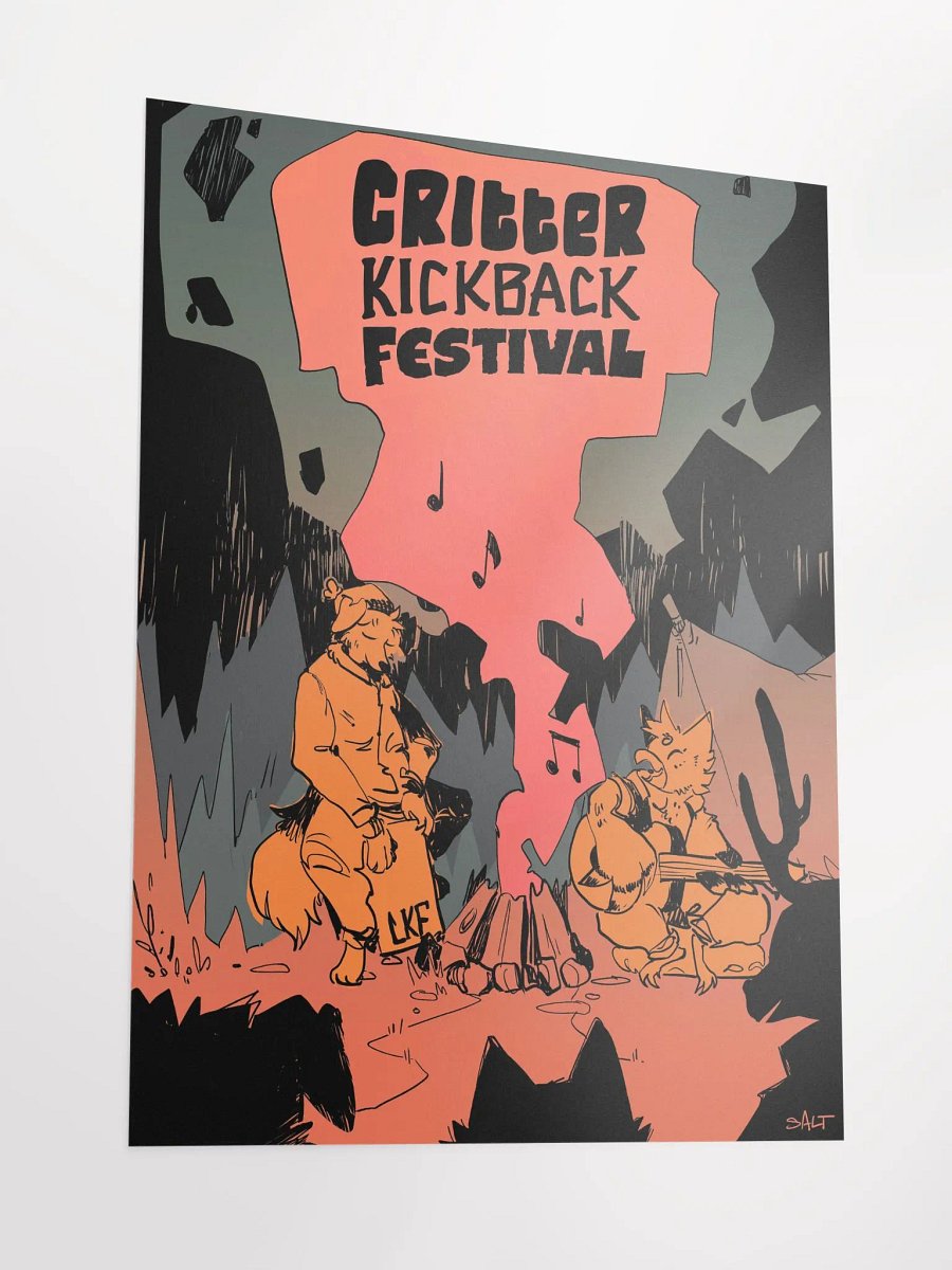Critter Kickback Poster product image (4)