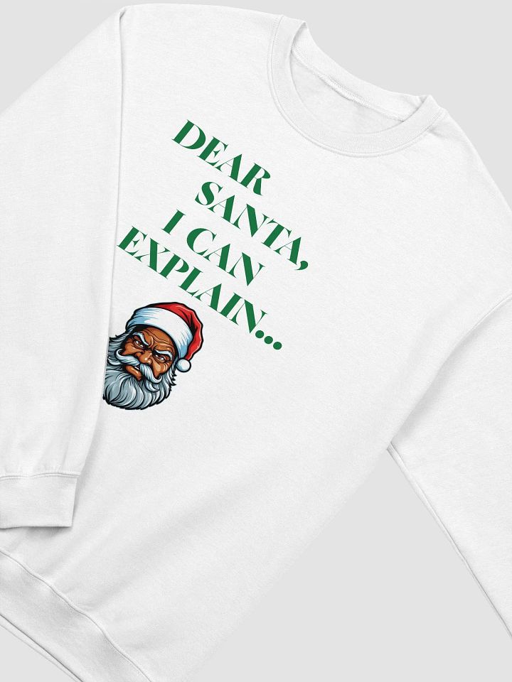 Grumpy Santa Explanation Sweatshirt product image (22)