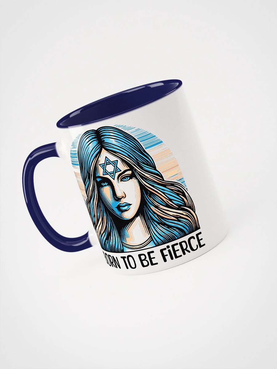 Born to Be Fierce Jewish Woman Mug product image (14)