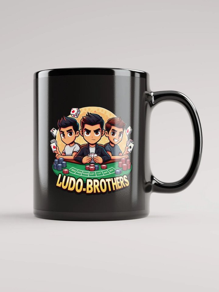 Tazza Nera Lucida Ludo_Brothers product image (2)