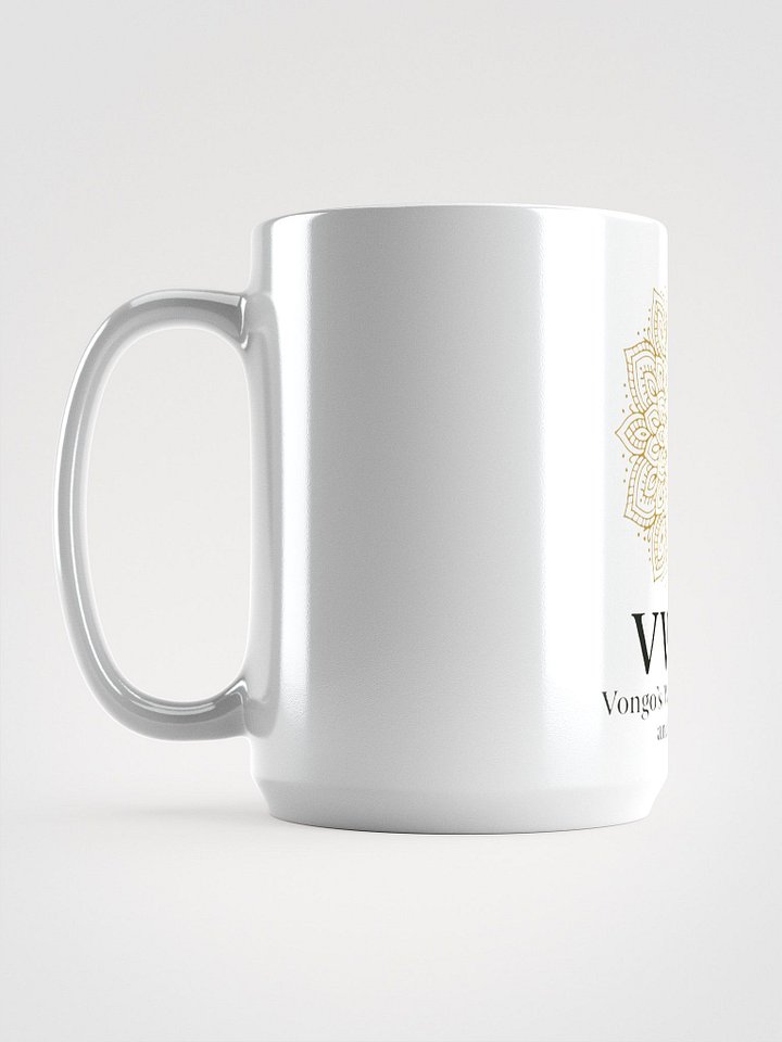 Mystical Mandala White Glossy Mug product image (2)
