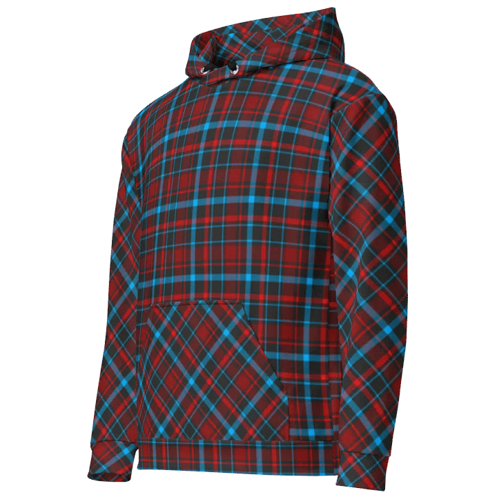 Jonny Rockford Branded Tartan Hoodie product image (2)