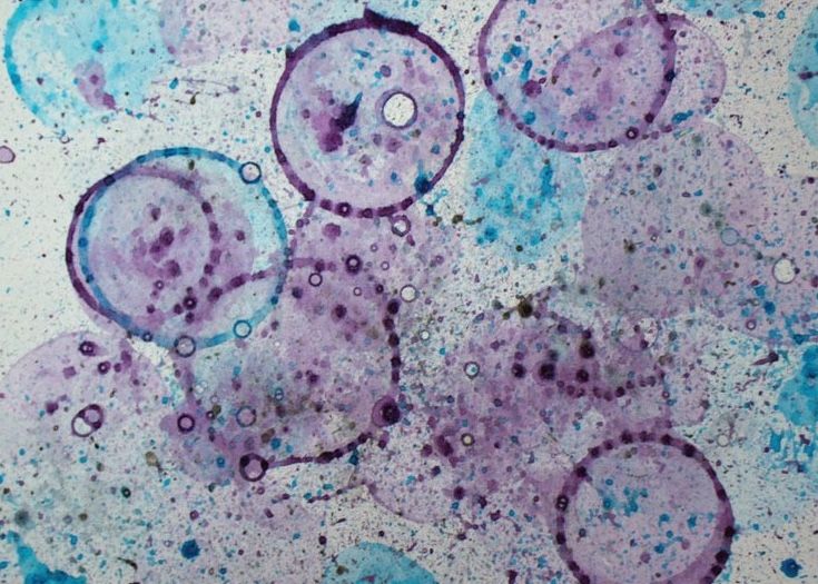 5x7 Print Purple and Blue product image (1)